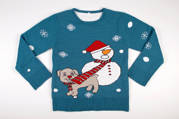 Adult Ugly Christmas Sweater Tug O' War