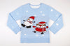 Adult Ugly Christmas Sweater Wobbly Snowman