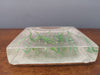 Green rice stalks soap dish