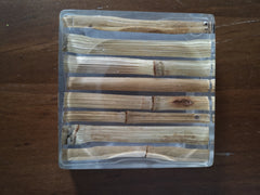 Bamboo soap dish
