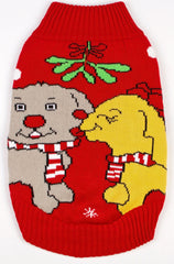 Dog Ugly Christmas Sweater - Pooch Smooch